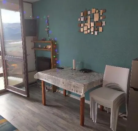Studio Cabine 605 Avec Vue Sur La Cerdagne Font-Romeu-Odeillo-Via Exterior photo
